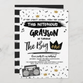 Die erste berüchtigte Einladung der BIG zum Geburt (Vorne/Hinten)