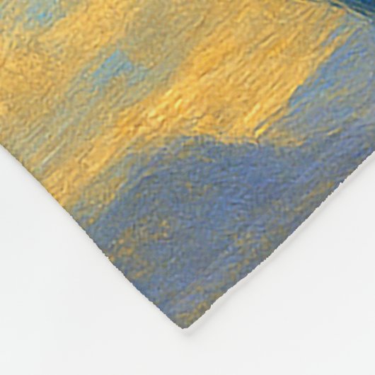 Die erste Blende des Königs | Ein Musketeer Cat Eh Fleecedecke (Ecke)