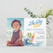 Die erste Einladung zum Geburtstag des Großen Surf (Stehend Vorderseite)
