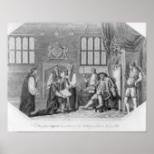 Die erste englische Übersetzung der Bibel Poster (Vorne)