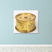 Die erste feder-getriebene Uhr mit Sicherung, 1525 Leinwanddruck (Insitu (Holzboden))