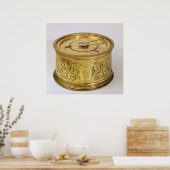 Die erste feder-getriebene Uhr mit Sicherung, 1525 Poster (Küche)