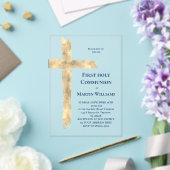 Die erste Folie mit den Imitaten der Heiligen Komm Acryleinladungen (In Situ (Hochzeit))