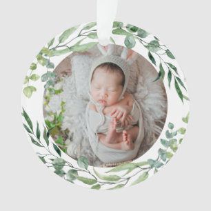 Die erste grüne Pflanze für Baby Ornament