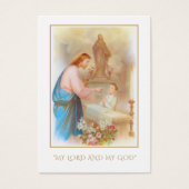 Die erste heilige Kommunion mit dem Foto (Vorderseite)