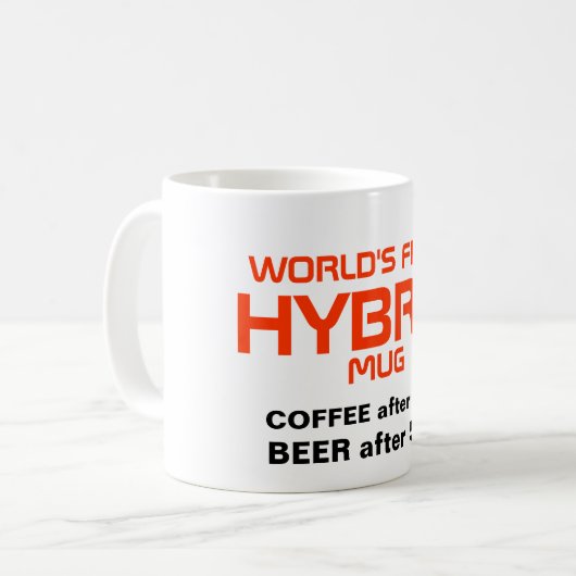 DIE ERSTE HYBRIDE TASSE DER WELT (Vorderseite Links)