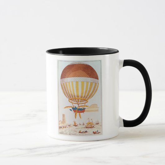 Die erste Kanal-Überfahrt Tasse (Rechts)