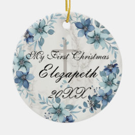 Die erste Keramik des Neugeborenen-Fotos für Baby Keramik Ornament