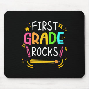 Die erste Klasse rockt 1. Klasse Kind erster Schul Mousepad