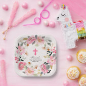 Die erste Kommune Rosa-Bläsermädchen Pappteller (Party)