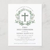 Die erste kommunistische Einladung der Haushaltsfr (Vorderseite)