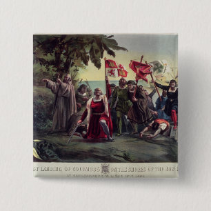Die erste Landung von Columbus Button