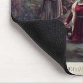 Die erste Landung von Columbus Mousepad (Ecke)