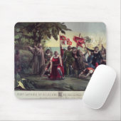 Die erste Landung von Columbus Mousepad (Mit Mouse)