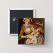 Die erste Lektion, Kneipe. durch Baxter 1855 Button (Vorne & Hinten)
