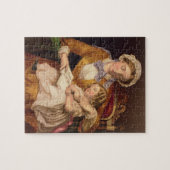 Die erste Lektion, Kneipe. durch Baxter 1855 Puzzle (Horizontal)
