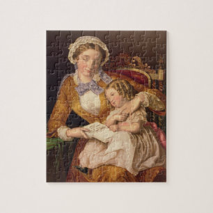 Die erste Lektion, Kneipe. durch Baxter 1855 Puzzle