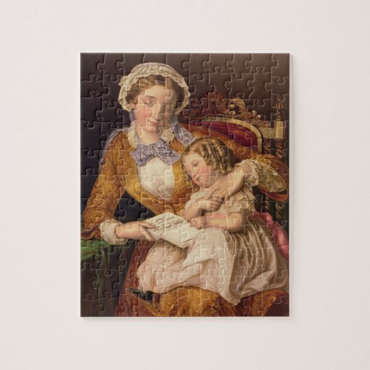 Die erste Lektion, Kneipe. durch Baxter 1855 Puzzle (Vertikal)
