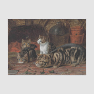 Die erste Lektion von Horatio Henry Couldery Seidenpapier