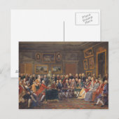 Die erste Lesung bei Mme Postkarte (Vorne/Hinten)