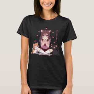 Die erste Liebe der japanischen Anime Girl One T-Shirt