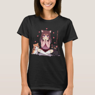 Die erste Liebe der japanischen Anime Girl One T-Shirt