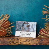 Die erste Liebe des Vaters Fotoplatte (Seite)