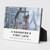 Die erste Liebe des Vaters Fotoplatte (Seite)