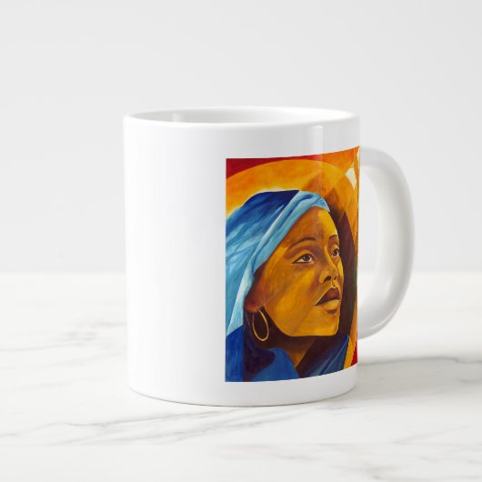 Die erste Mutter 2006 Jumbo-Tasse (Vorderseite Rechts)