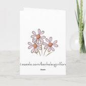 Die erste Ostergrußkarte des Babys Feiertagskarte (Rückseite)