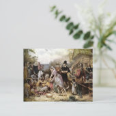 Die erste Postkarte des Erntedanks (Stehend Vorderseite)