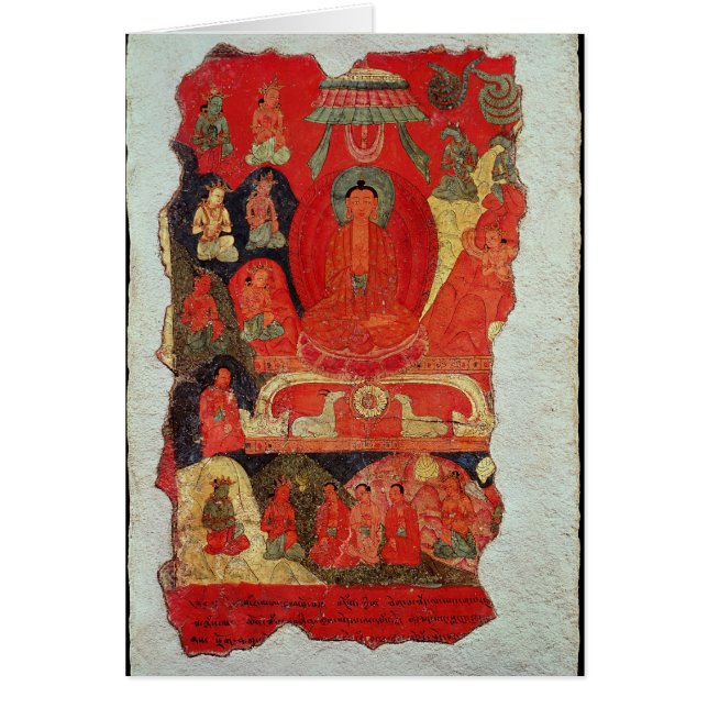Die erste Predigt von Buddha (Vorne)