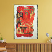 Die erste Predigt von Buddha Leinwanddruck (Insitu (Wohnzimmer))