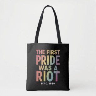 Die erste Pride War Ein Aufruhr LGBT Gay Ally Rege Tasche