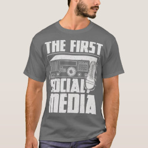 Die erste Radio Amateur Radio Op der Social Media T-Shirt