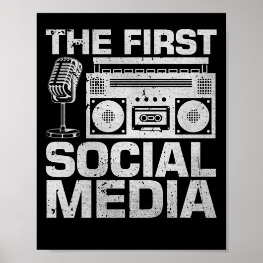 Die erste Radio Amateur Radio Opp der Social Media Poster (Vorne)