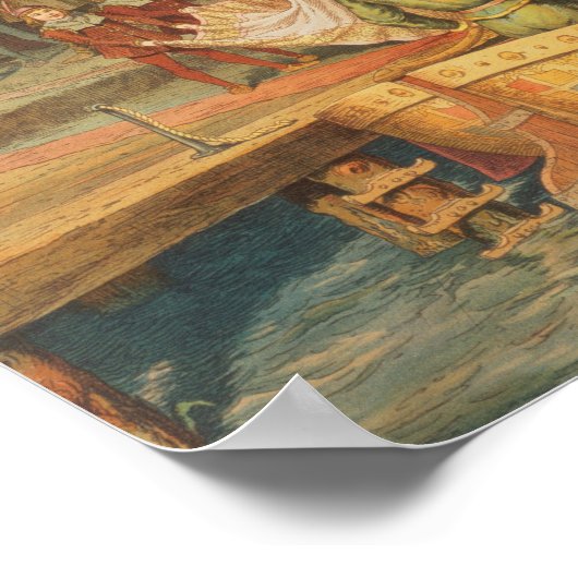 Die erste Reise Poster (Ecke)