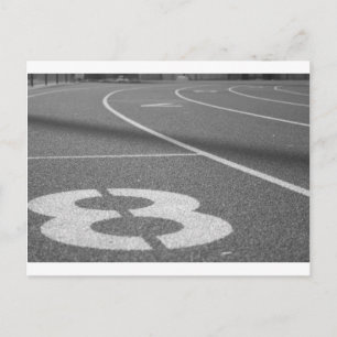 Die erste Runde Postkarte