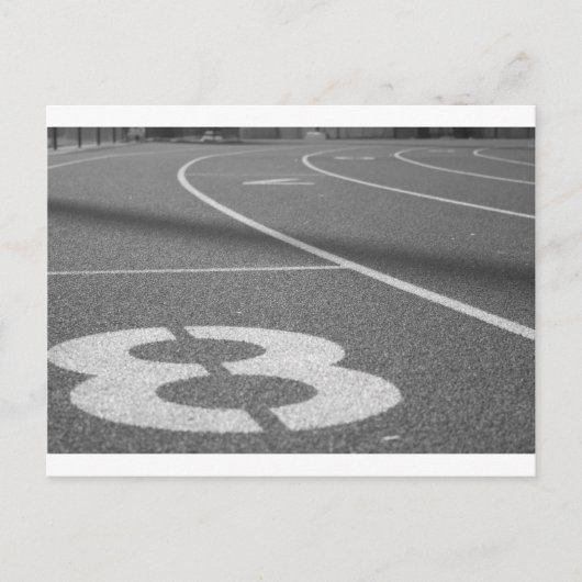 Die erste Runde Postkarte (Vorderseite)