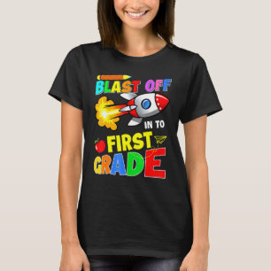 Die erste Stufe zurück zum Lehrer T-Shirt