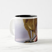 Die erste Uhr Zweifarbige Tasse (Vorderseite Links)