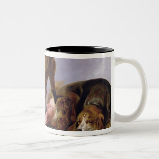 Die erste Uhr Zweifarbige Tasse (Rechts)