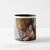 Die erste Uhr Zweifarbige Tasse (Mittel)