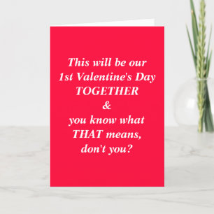 Die erste Valentinenkarte zusammen Feiertagskarte