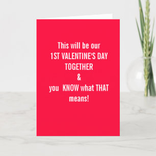 Die erste Valentinenkarte zusammen Feiertagskarte