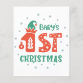 Die erste Weihnacht des Babys (Rückseite)