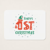 Die erste Weihnacht des Babys (Rückseite)