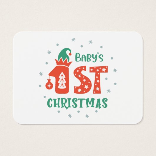 Die erste Weihnacht des Babys (Vorderseite)