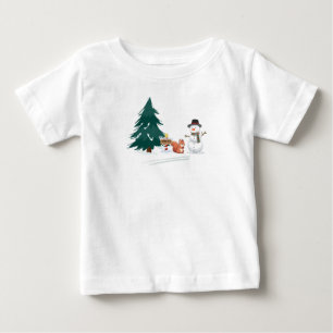 Die erste Weihnacht des Babys Baby T-shirt
