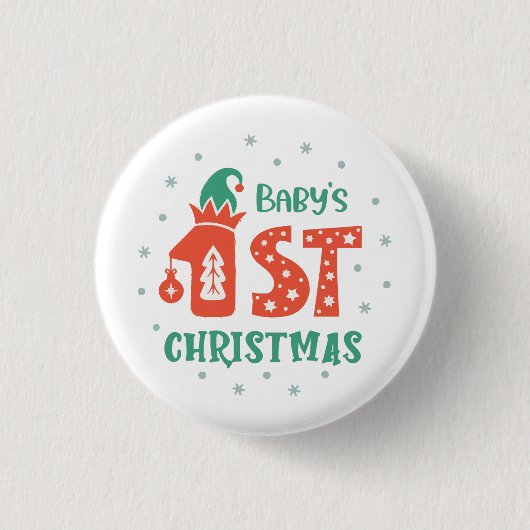 Die erste Weihnacht des Babys Button (Vorderseite)